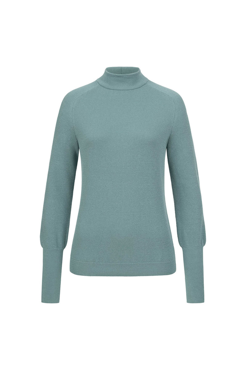 Turtleneck Sweater Ice Blue LANIUS