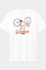 White Velolotion Stockholm TShirt Dedicated