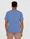 Blue Loke Regular Fit Badge Tshirt  Knowledge Cotton Apparel