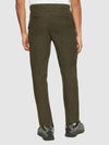 Dark Olive Chuck Flannel Pants Knowledge Cotton Apparel