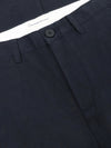 Navy Organic Cotton Chuck Flannel Pants  Knowledge Cotton Apparel