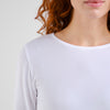 White Salmis Top Dedicated