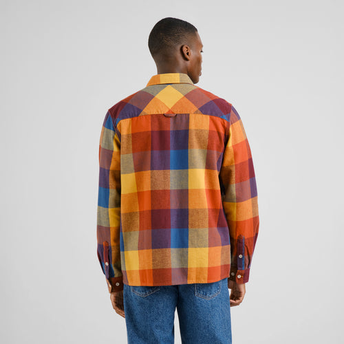 Shirt Rute Flannel Check Multi Color Dedicated