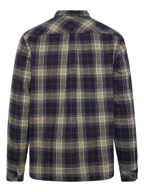 Check Flannel Shirt Knowledge Cotton Apparel