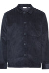 Streched 8-Wales Corduroy Overshirt Navy Knowledge Cotton Apparel