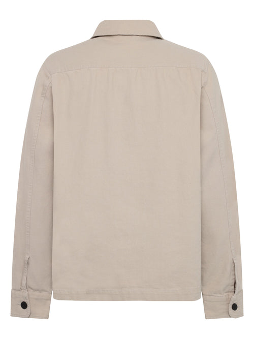 Organic Cotton Canvas Overshirt GOTS Knowledge Cotton Apparel