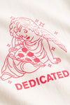 T-shirt Stockholm Eternal Pizza Off-White Dedicated