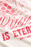 T-shirt Stockholm Eternal Pizza Off-White Dedicated