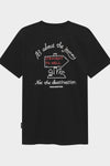 Straight To Hell Black Stockholm Tshirt Dedicated