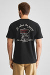 Straight To Hell Black Stockholm Tshirt Dedicated