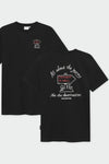 Straight To Hell Black Stockholm Tshirt Dedicated