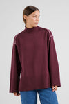 Fig Red Sangis Sweater Dedicated