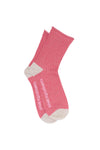 Lurex Glitter Rib Socks Knowledge Cotton Apparel