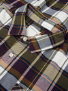 Light Flannel Checkered Shirt Knowledge Cotton Apparel