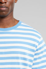 Della Blue Stripes Stockholm Tshirt Dedicated