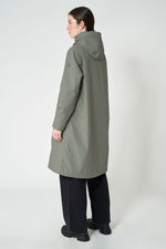 Mulled Basil Waterproof Quilted Coat Tanta