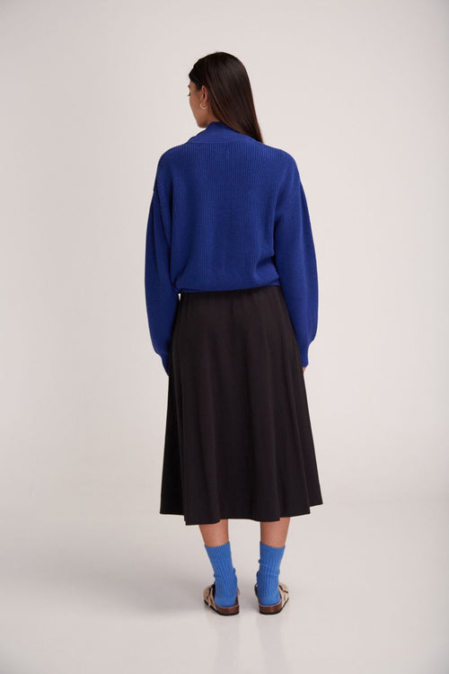 Royal Blue  Shira Knitted Jumper Suite13