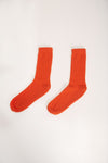 Orange Lisos Wool Socks Suite13