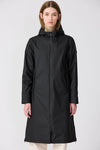 Black Tormenta Waterproof Coat Tanta