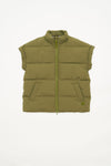 Green Pozzanghera Puffer Vest Tanta