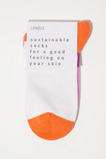 Sneaker Coral /Bloom Socks Lanius