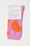 Graphic Dots Printed Socks Lanius
