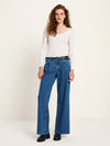 Marlene Jeans with Pleats Lanius