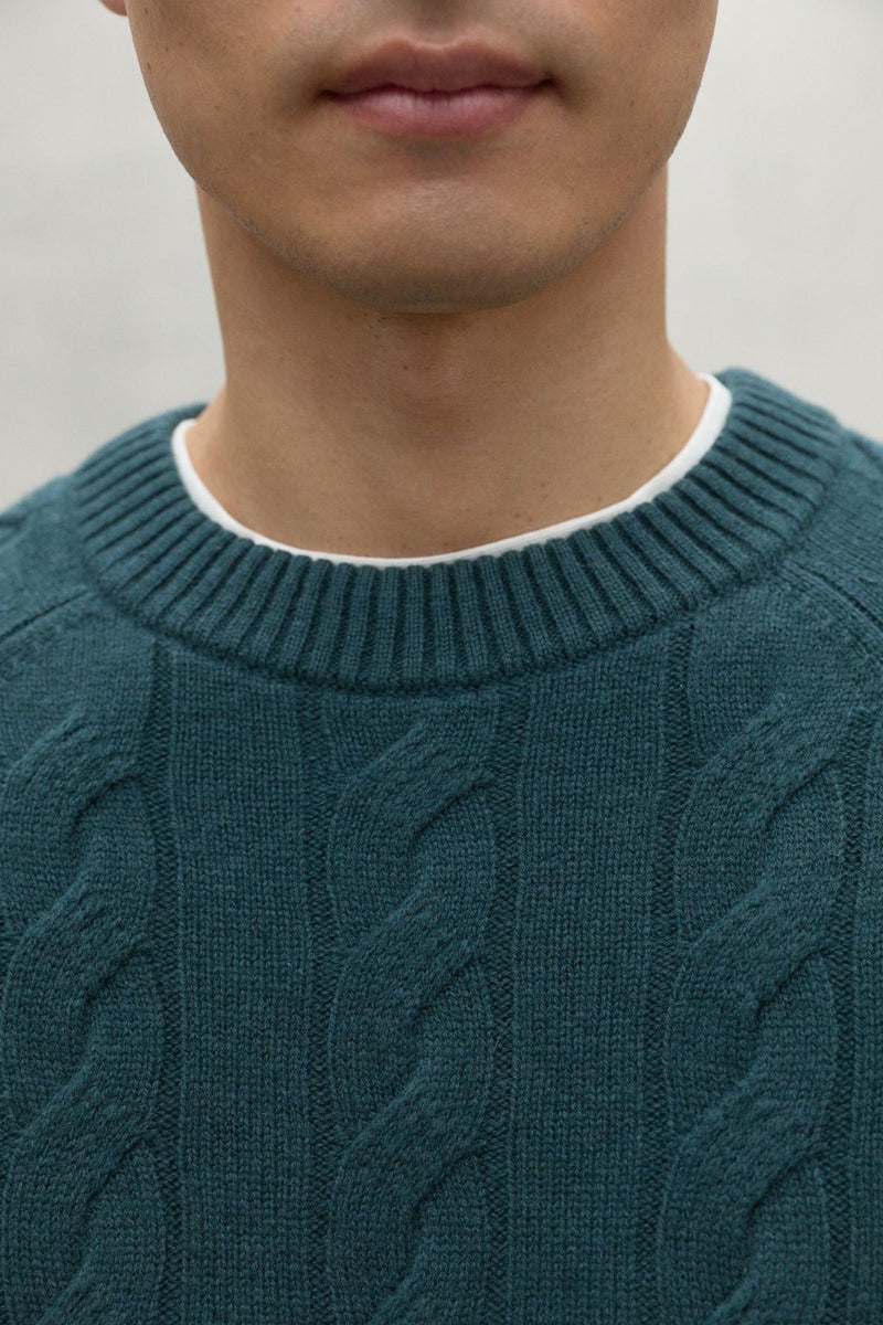 Green Tilo Woll Sweater Ecoalf