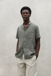 Khaki Sutar Linen Shirt Ecoalf