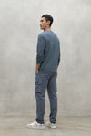 Blue Laredo Long Sleeve Tshirt Ecoalf