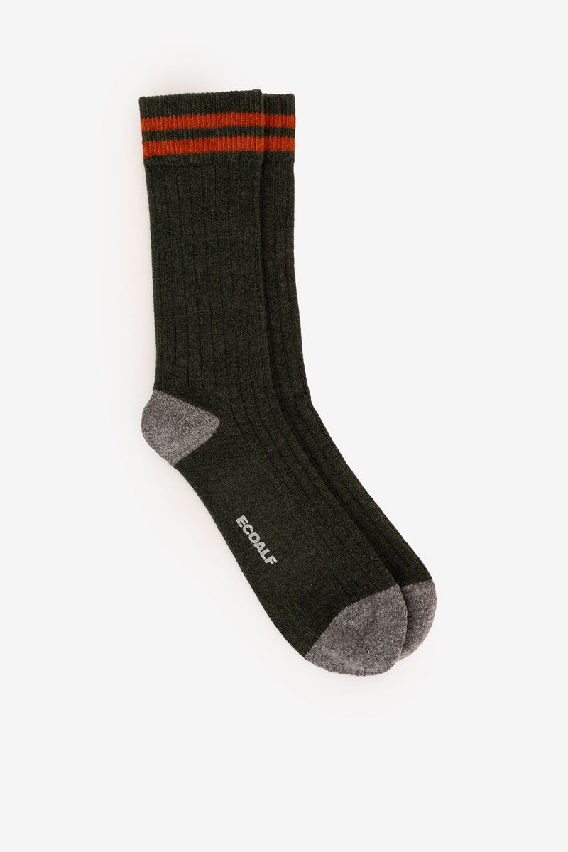 Dark Green Mountain Socks Ecoalf