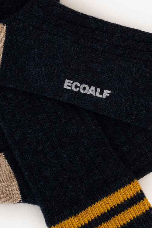 Navy Mountain Socks Ecoalf