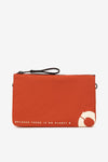 Lupita Double Zip Handbag Orange Ecoalf