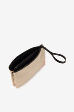 Lupita Double Zip Bag Taupe Ecoalf