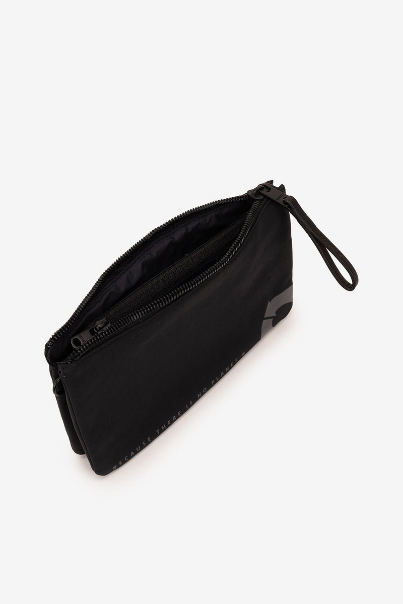 Lupita Double Zip Handbag Black Ecoalf