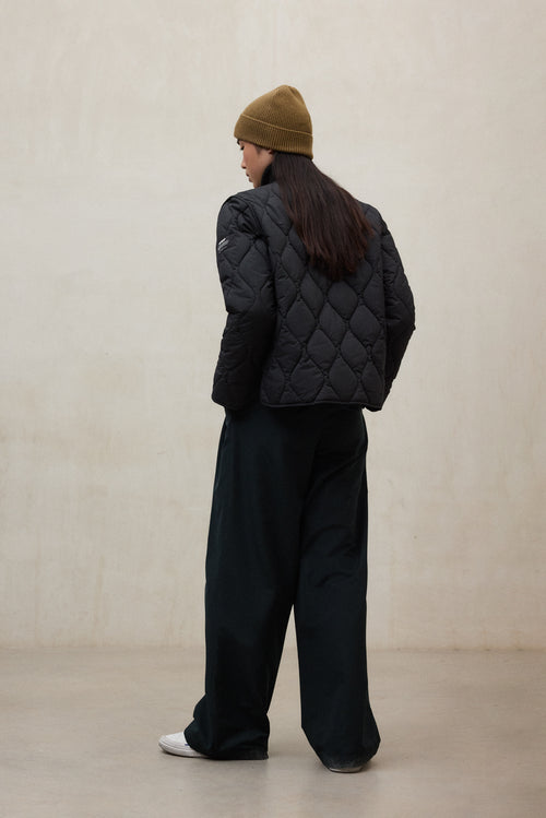 Black Musa Onion Jacket Ecoalf