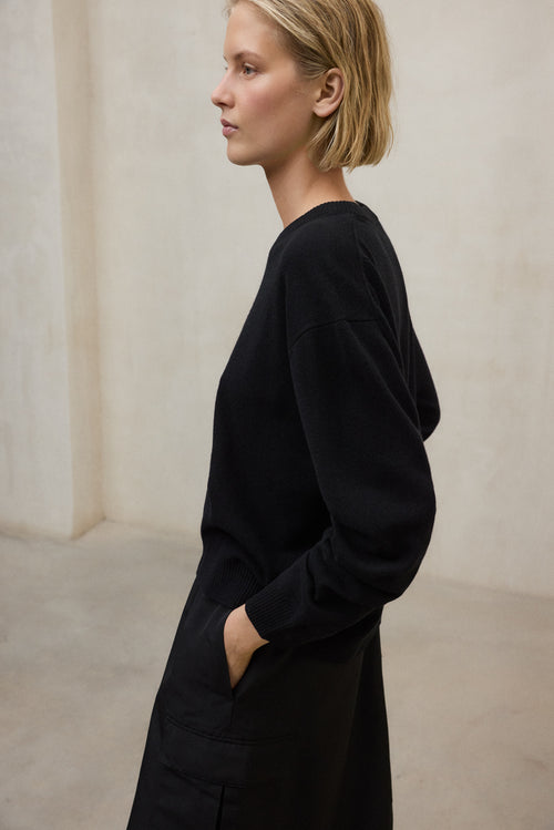 Black Cosmos Knit Ecoalf