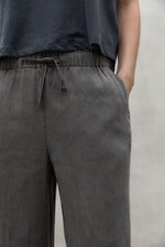 Charcoal Mosa Linen Pants Ecoalf