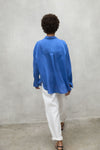 Blue Daria Linen Shirt Ecoalf