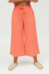 Mandarin Red Inca Culotte Pants Suite 13