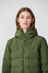 Green Tempesta Padded Jacket Tanta