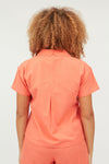 Mandarin Red Sangha Shirt