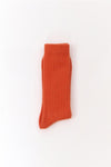 Orange Lisos Wool Socks Suite13Lab