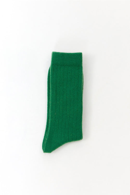 Green Lisos Wool Socks Suite13Lab