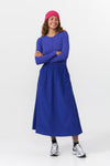 Royal Blue Dax Cord Skirt  Suite13Lab