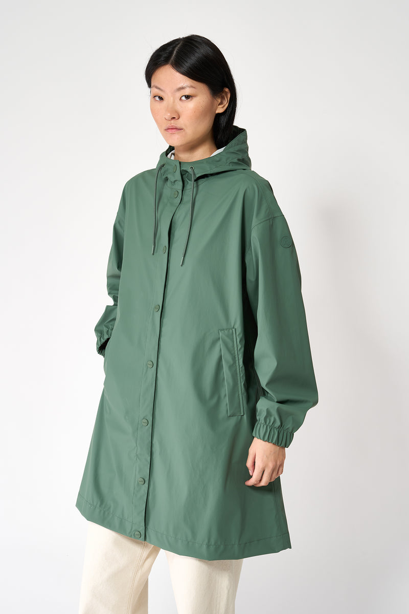 Green Mis Raincoat Tanta