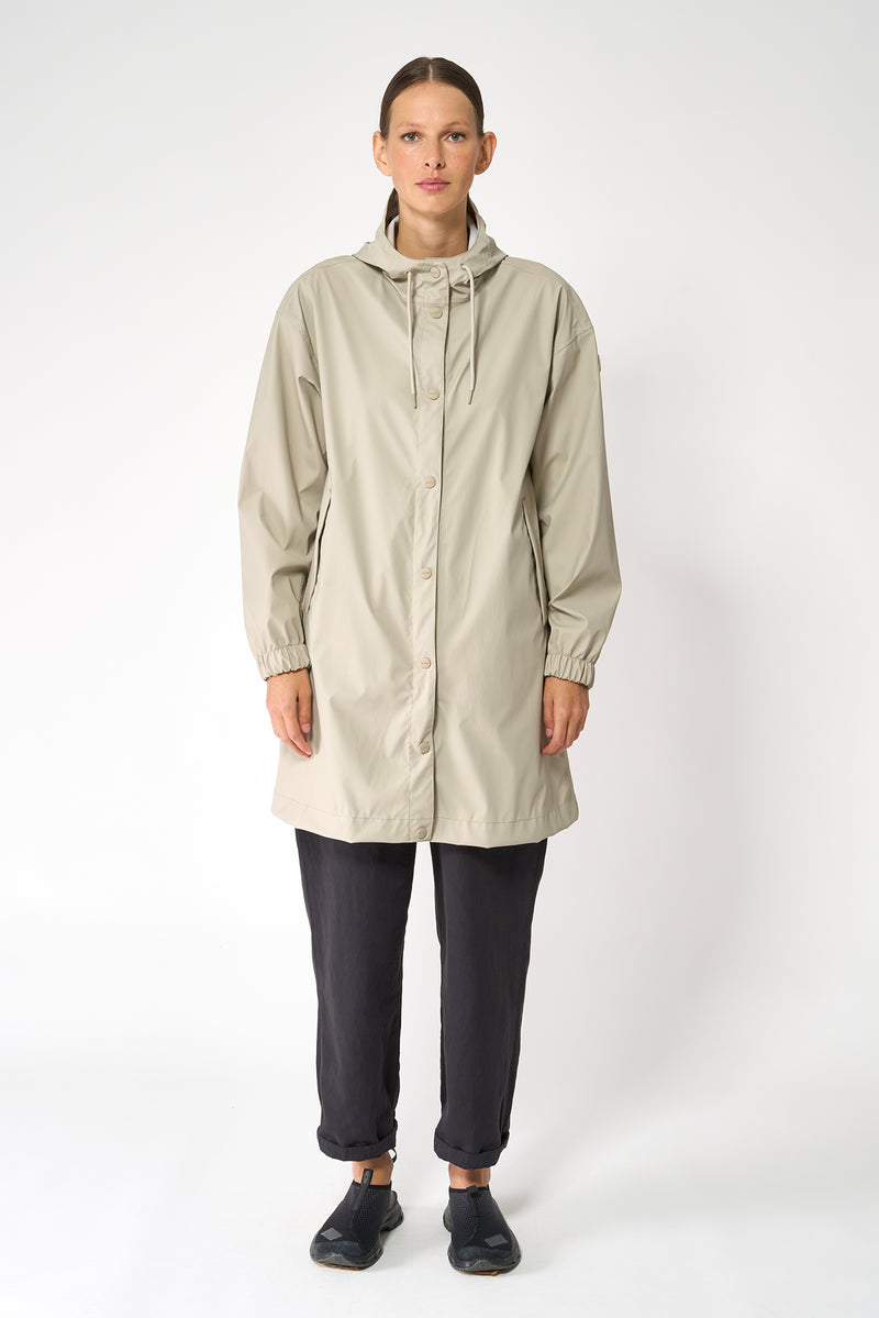 Grey Stone Mis Raincoat Tanta