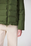Green Tempesta Padded Jacket Tanta