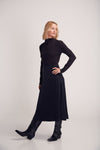 Ali Black Cupro Skirt Suite13