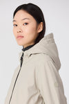Stone Grey Tormenta Waterproof Coat Tanta